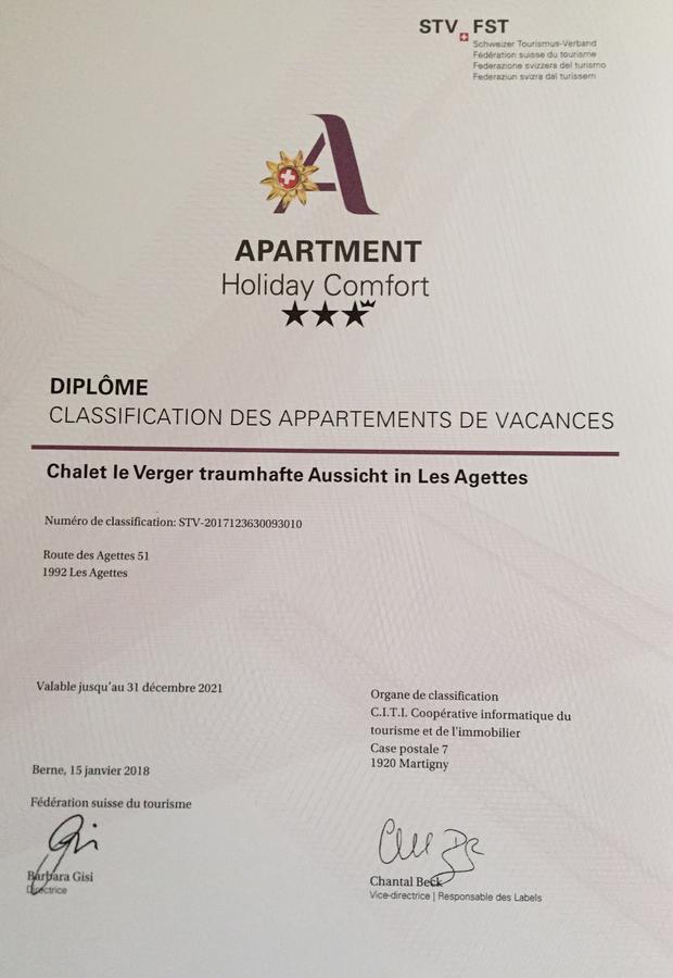 Chalet le Verger Les Les Agettes Eksteriør bilde